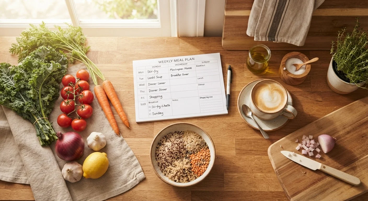 Building a Weekly Meal Rhythm Without Following a Strict Meal Plan