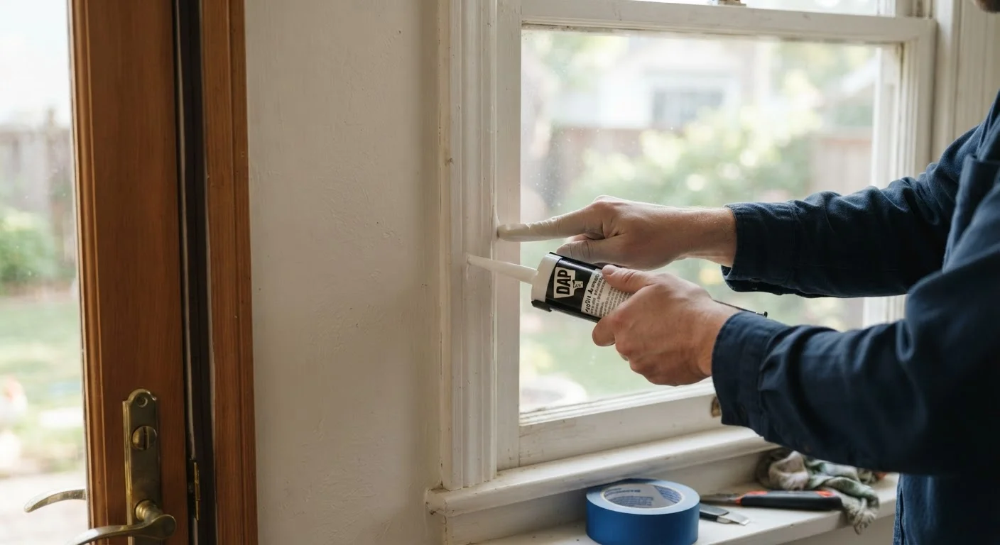 Caulk, Weatherstripping, and Foam: Sealing a Drafty Home From the Inside Out