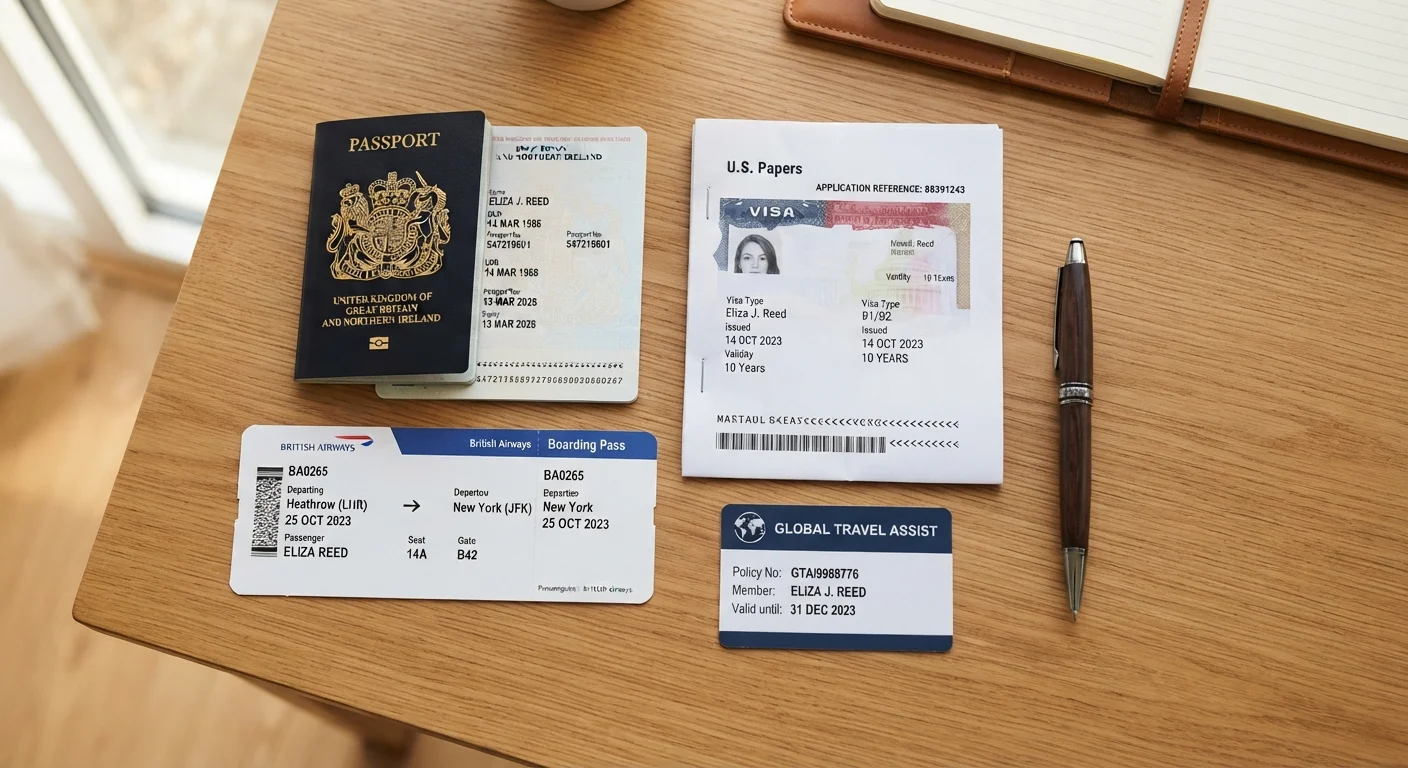 Documents Every International Traveler Should Organize Before Departure