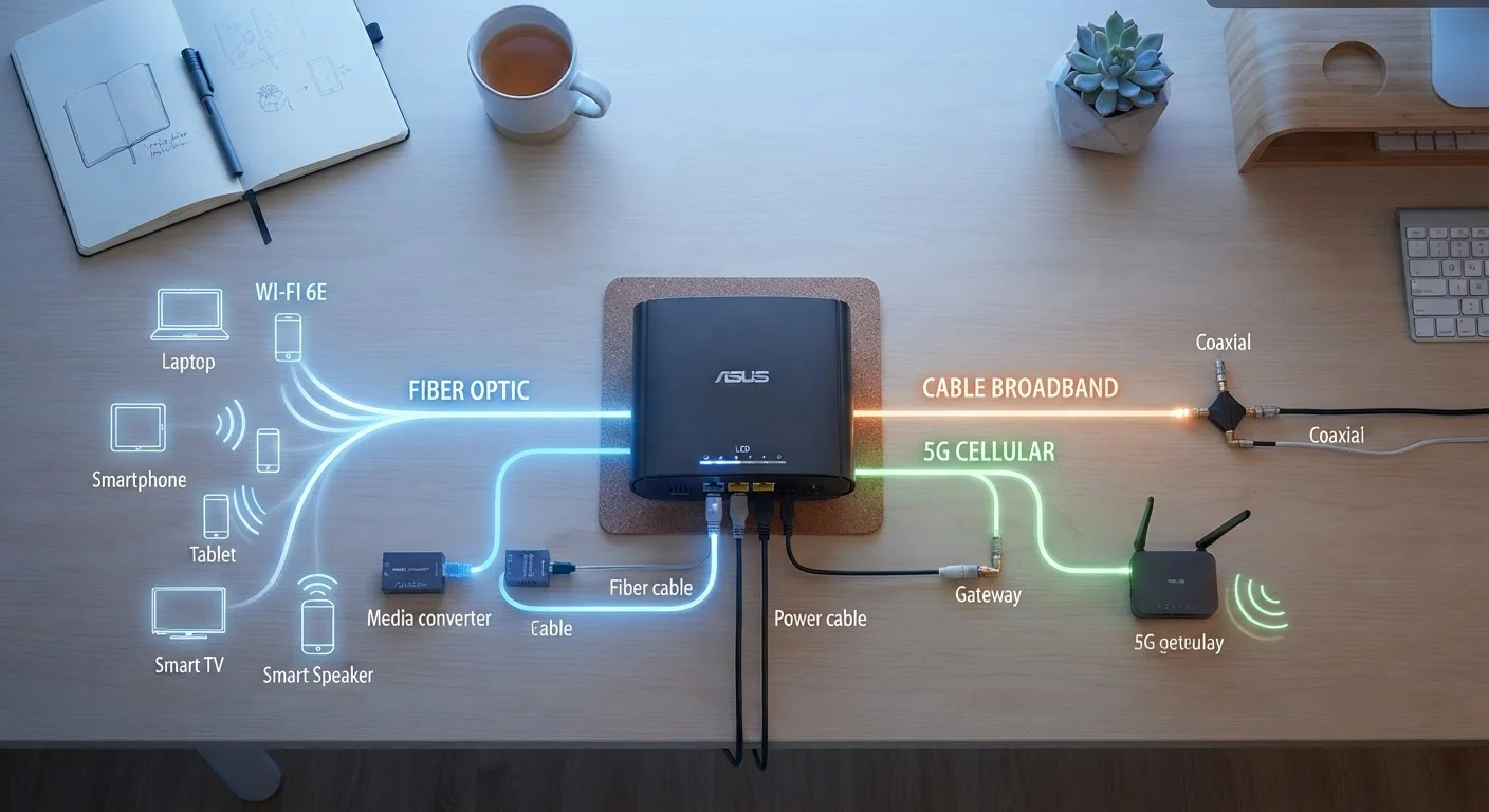 Home Internet Explained: What the Different Connection Types Actually Mean