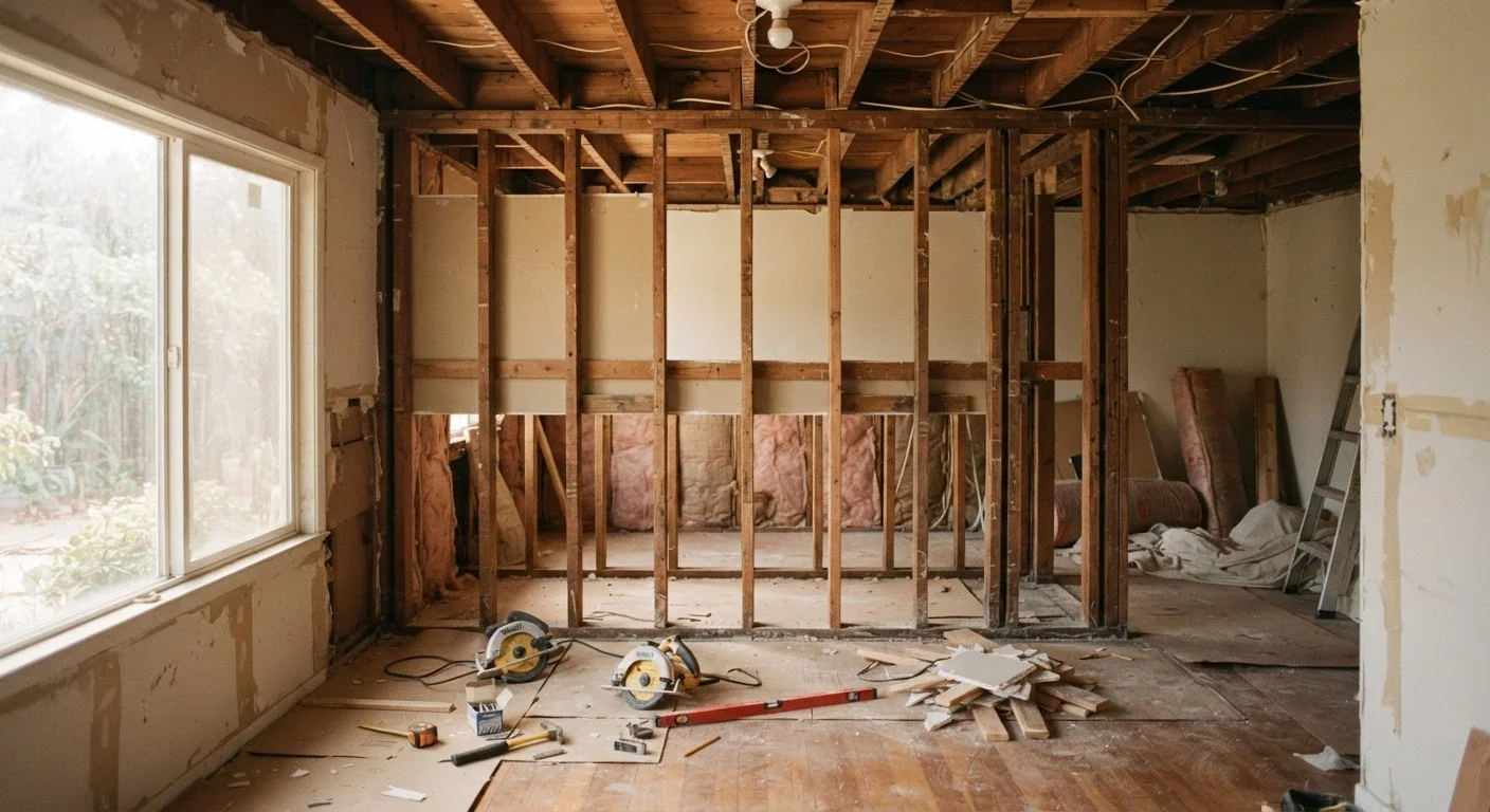 Load-Bearing vs. Partition Walls: What Every Homeowner Should Know Before Picking Up a Sledgehammer