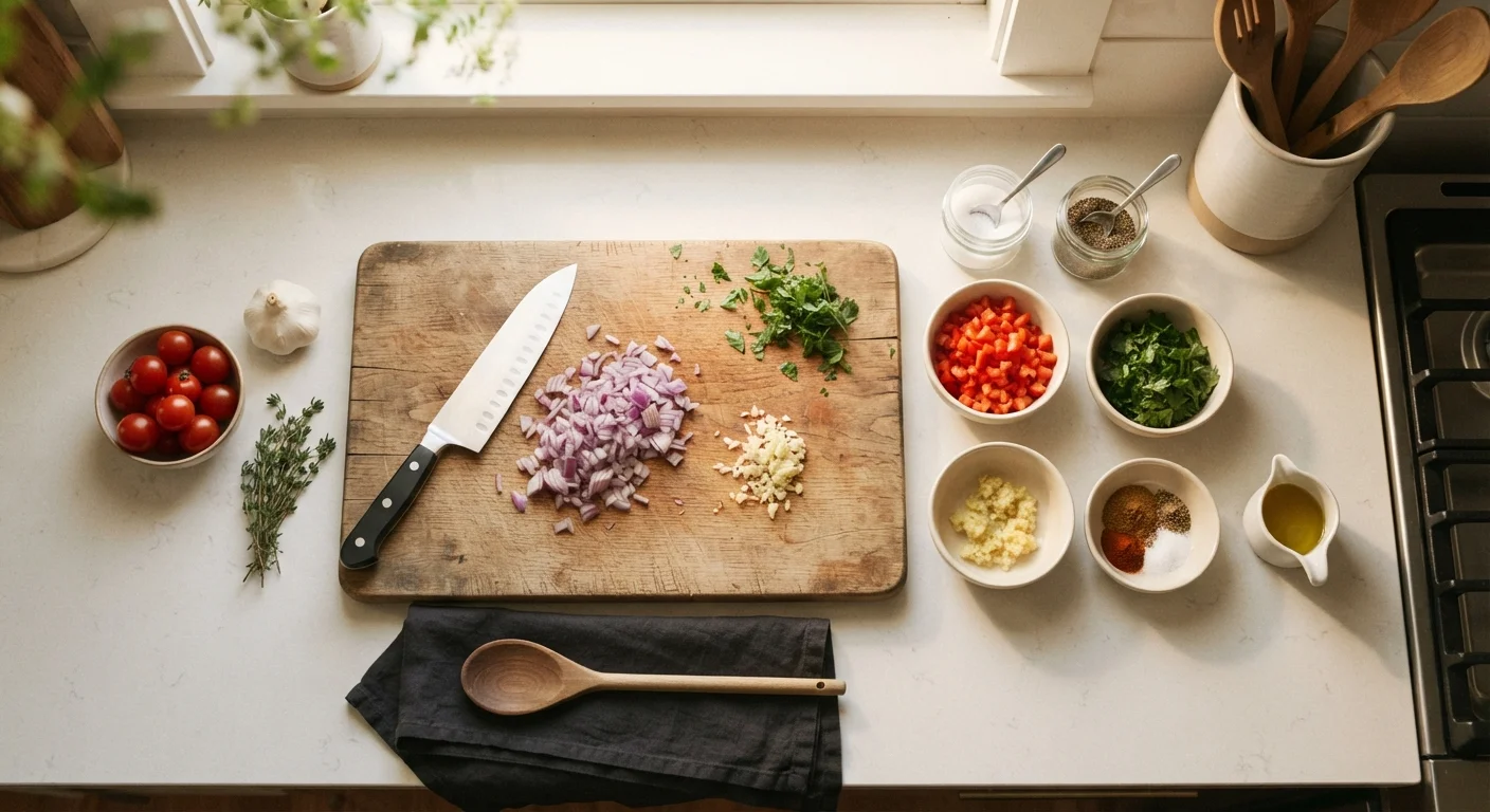 Mise en Place: The French Habit That Makes Home Cooking Less Chaotic