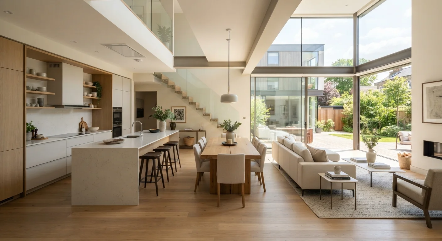 Open-Plan Living: The Trade-offs Homeowners Rarely Anticipate