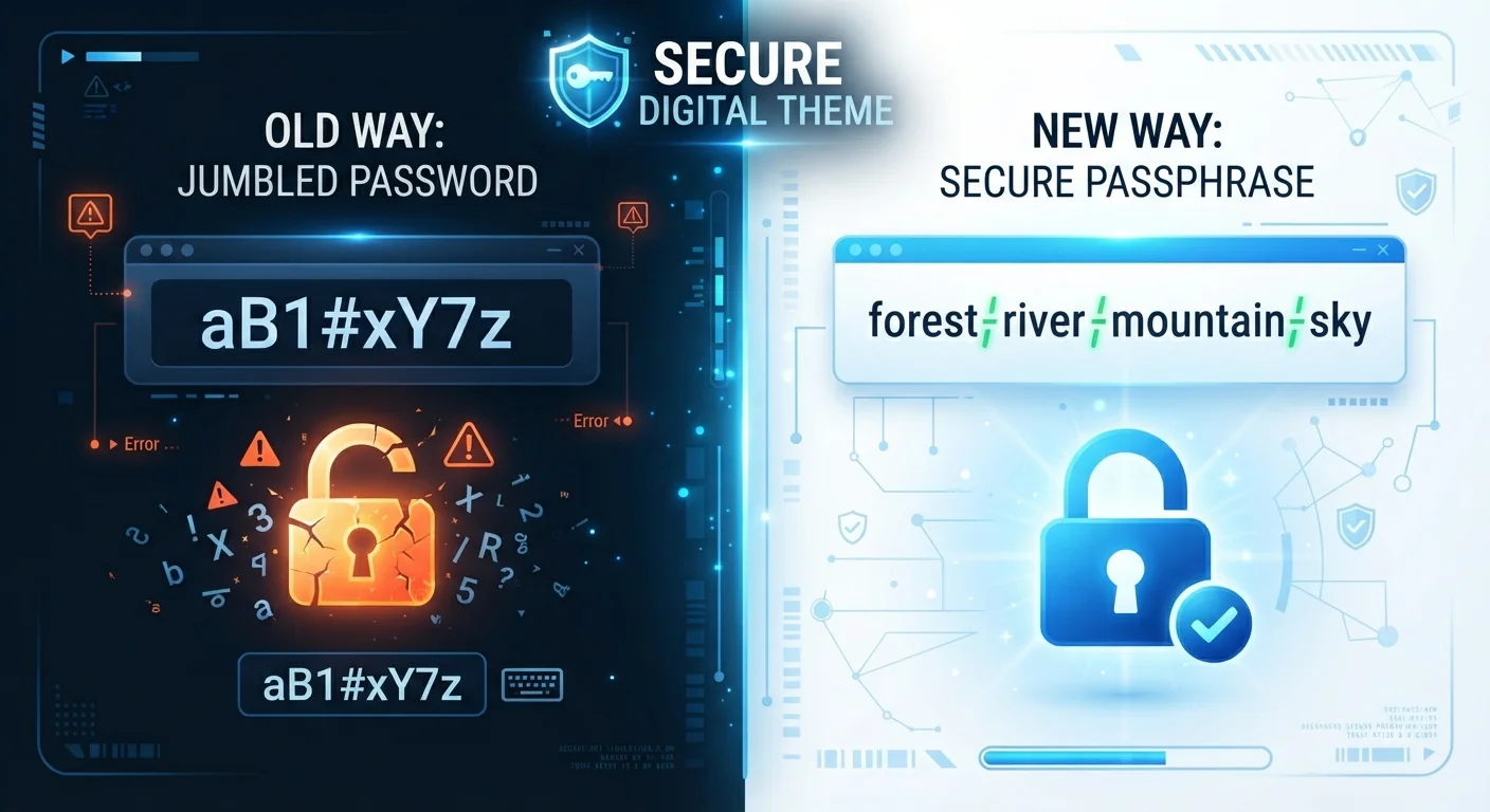 Passwords vs. Passphrases: Which One Actually Keeps Accounts Safer