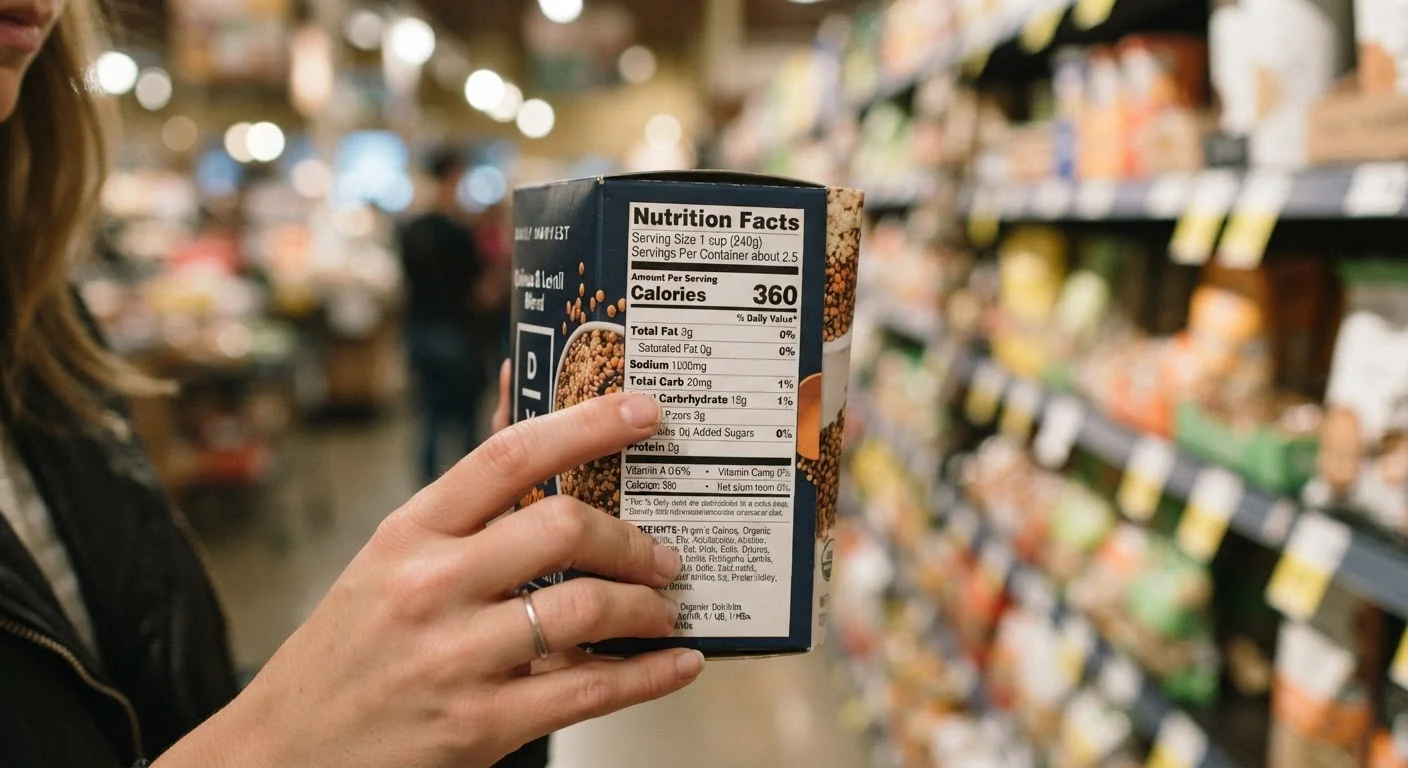 Reading a Nutrition Facts Label Without the Confusion