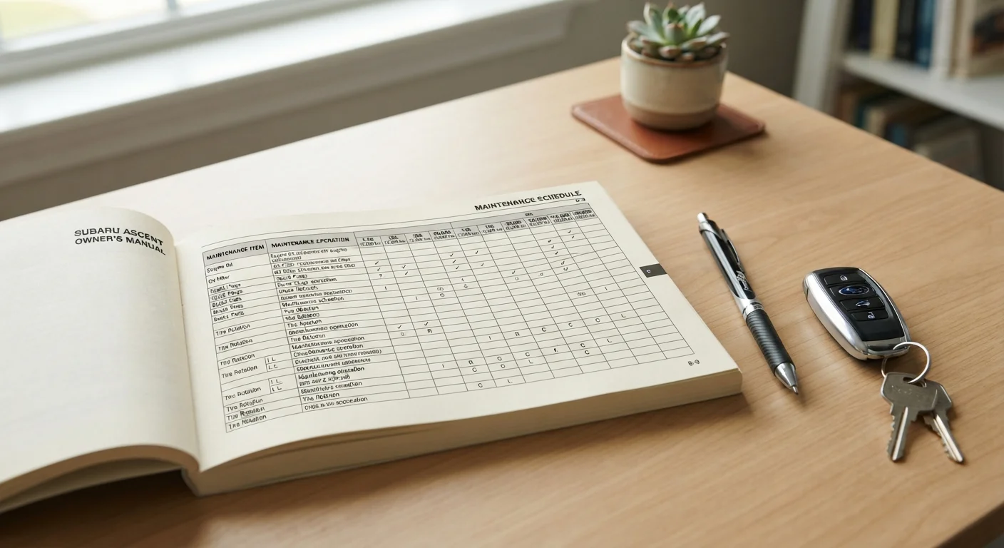 Reading Your Car's Maintenance Schedule Without Confusion
