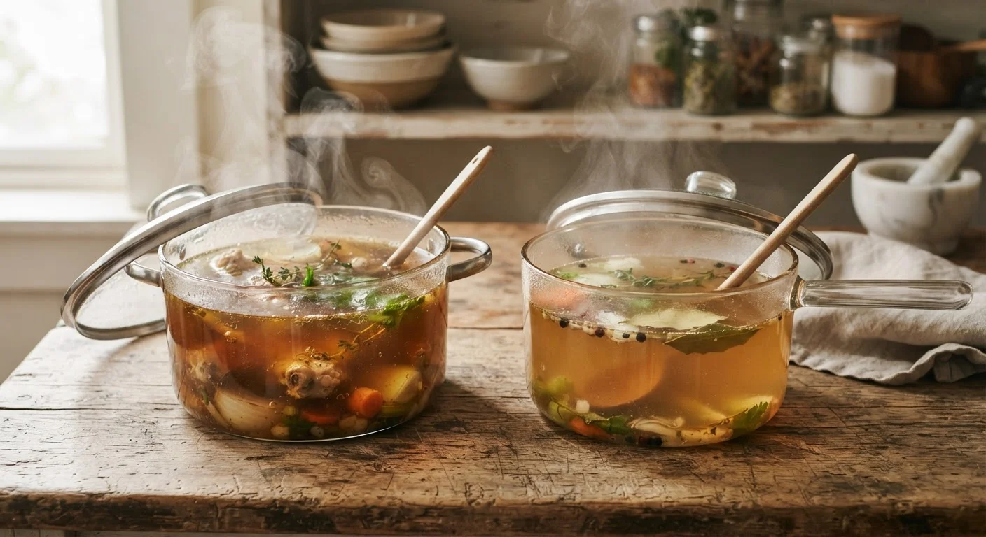 Stock vs. Broth: The Difference and When It Matters