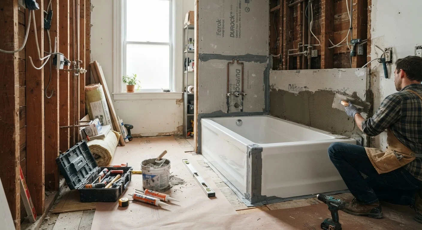 The Anatomy of a Bathroom Remodel: Understanding Costs, Scope, and Trade Sequencing