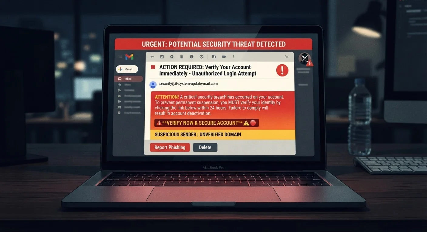 The Anatomy of a Phishing Email: Learning to Spot the Red Flags