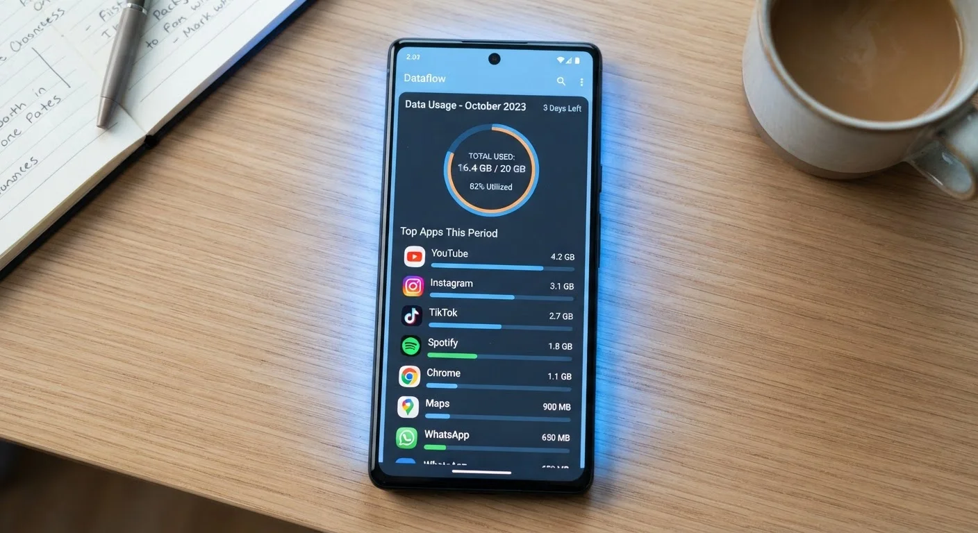 Things That Quietly Drain Your Monthly Mobile Data