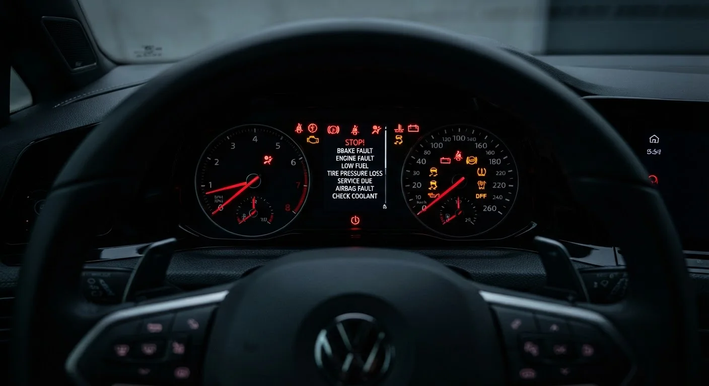 Warning Lights Your Dashboard Is Showing You—and What Each One Signals