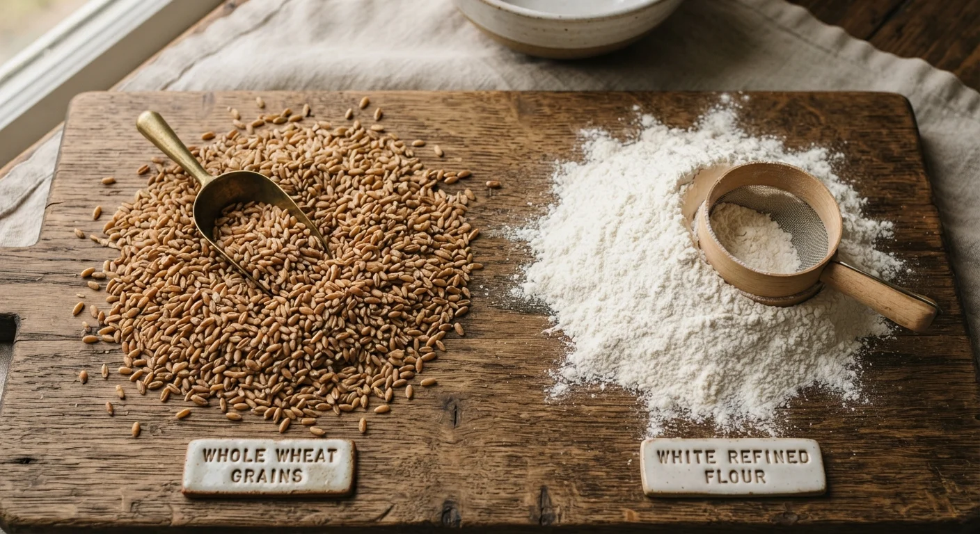 Whole Grains vs. Refined Grains: What Changes When Wheat Gets Processed