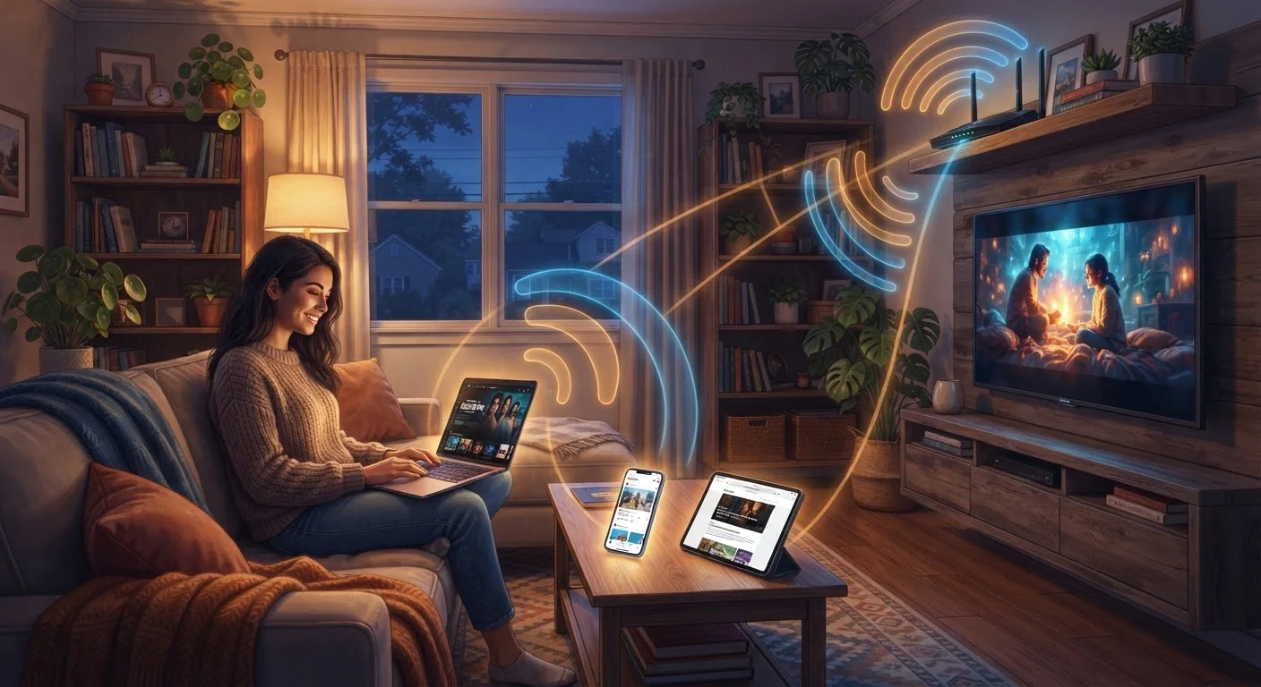 Why Your Wi-Fi Slows Down in the Evening (And What's Behind It)