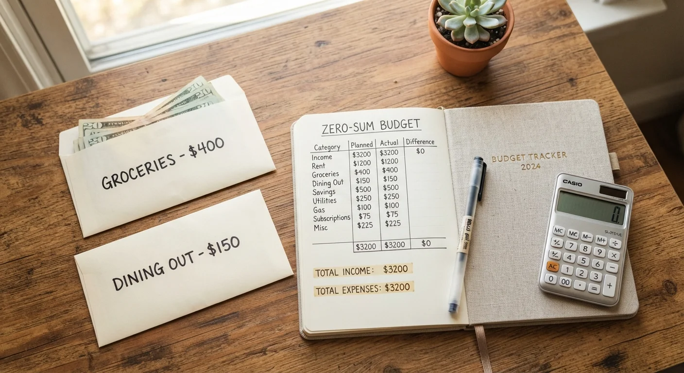 Zero-Based Budgeting vs. the Envelope Method: Two Approaches Compared