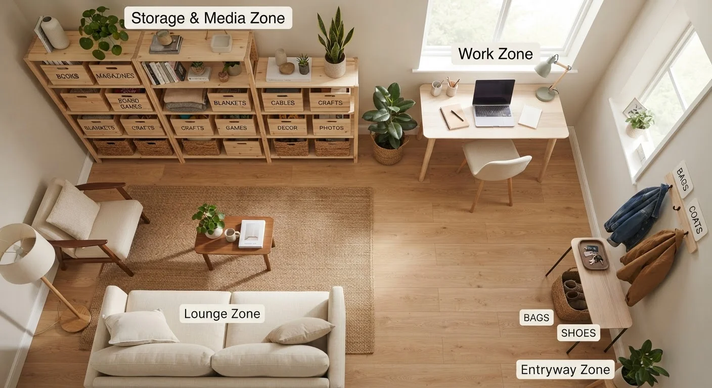 Zones, Labels, and Limits: The Core Concepts of a Functional Home System